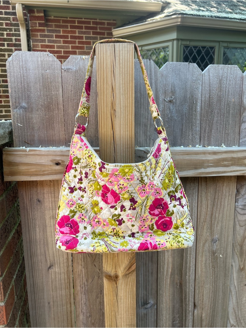 Vera Bradley ‘Make Me Blush’ Quilted Shoulder Bag